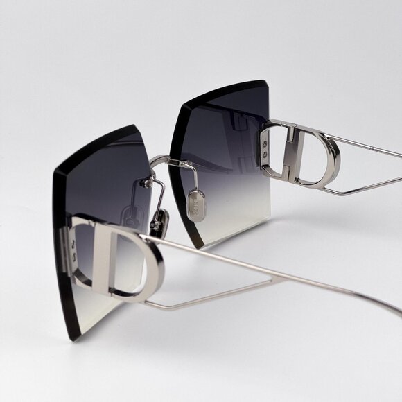 Dior 30MONTAIGNE S7U Sunglasses – Palladium Silver Mirror | Model CD40101U 16C - Picture 7 of 9